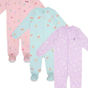 View Pekkle Infant Organic Cotton Sleeper, 3-pack image 5