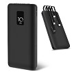 View 4 in 1 Fast Charging Power Bank with Built-in Cables, 10000mAh - PrimeCables image 4