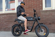 View GT33 All-Terrain Cafe Racer Cargo Electric Bike image 3